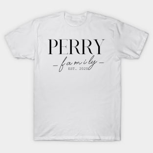 Perry Family EST. 2020, Surname, Perry T-Shirt